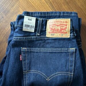 Levi's Blue Straight Jeans Classic Style